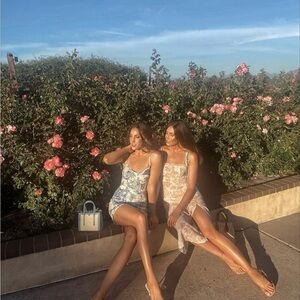 Floral Mini Dress Set